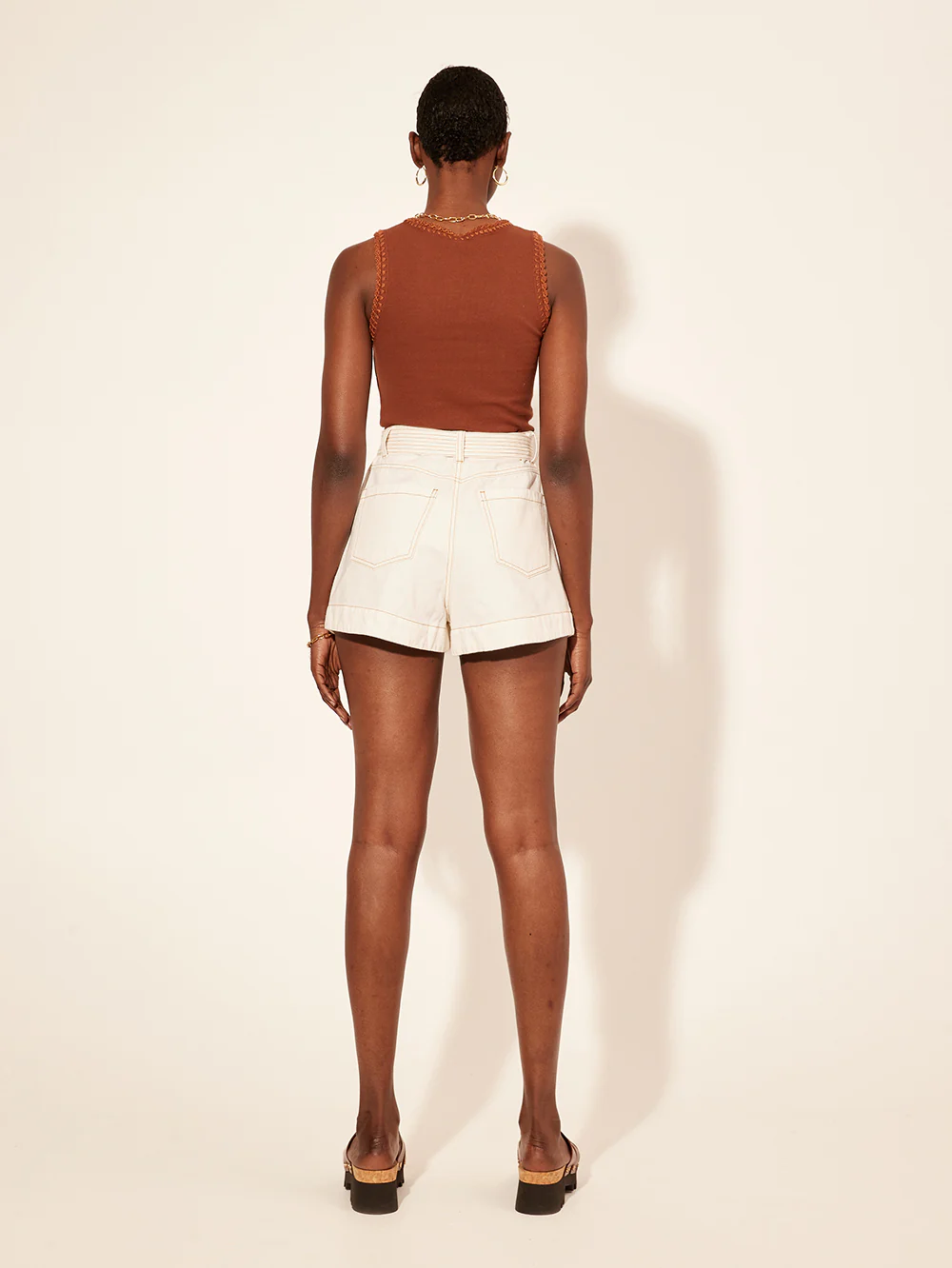 Tallulah High Neck Crop Tank - Image 4