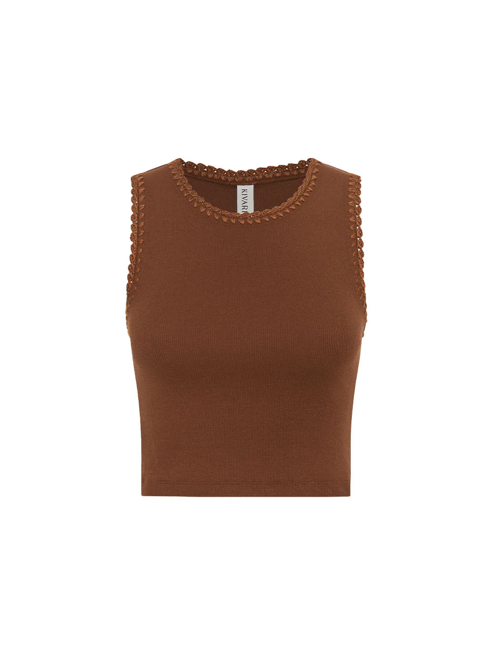 Tallulah High Neck Crop Tank - Image 5