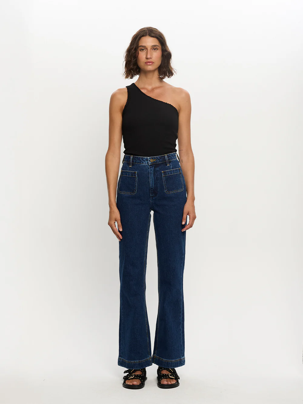 Tallulah One Shoulder Tank - Image 4