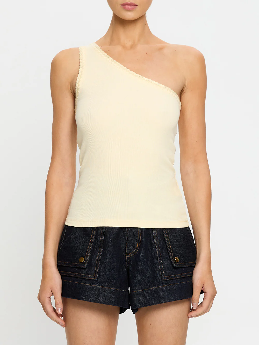 Tallulah One Shoulder Tank - Image 5