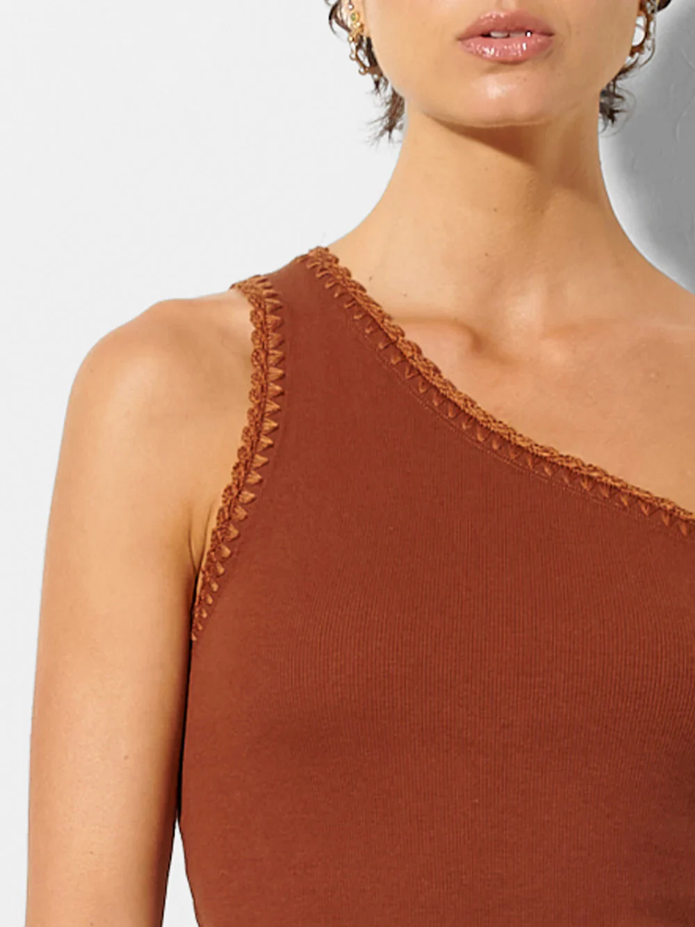 Tallulah One Shoulder Tank - Image 3