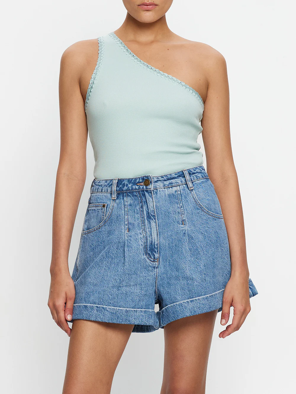 Tallulah One Shoulder Tank - Image 5