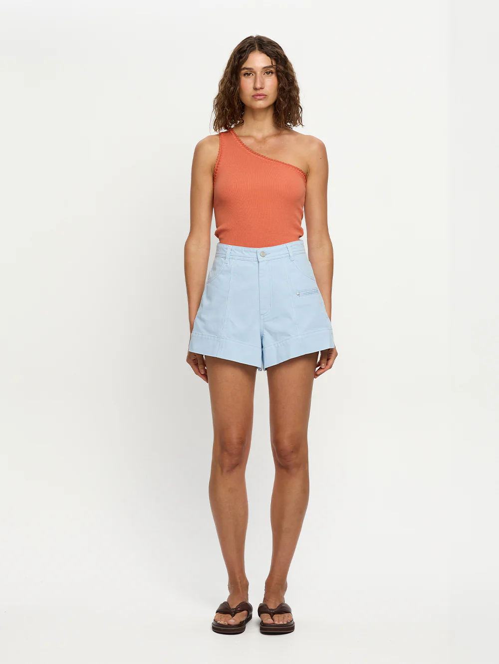 Tallulah One Shoulder Tank - Image 4