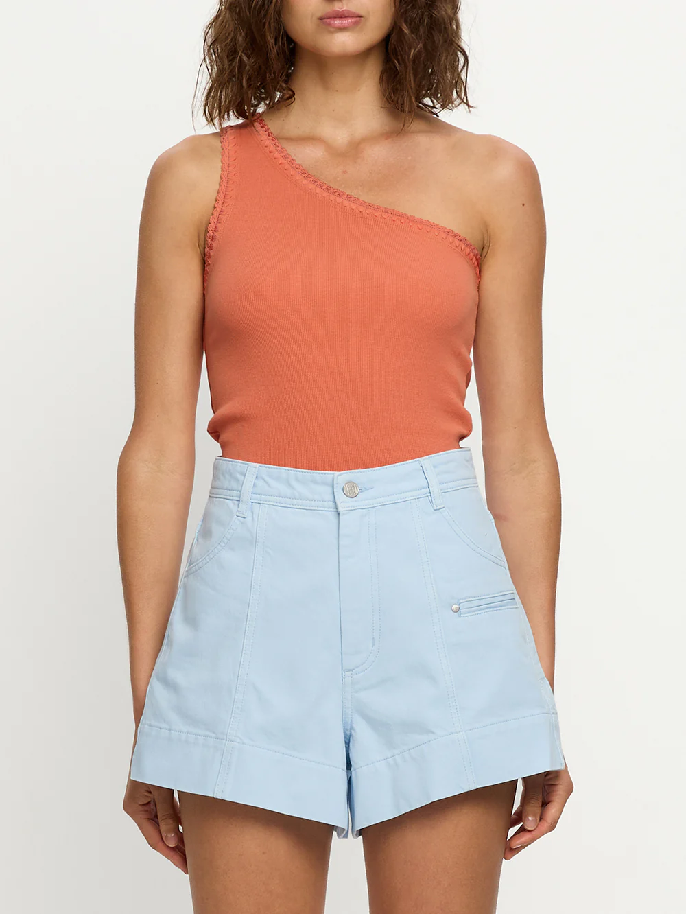 Tallulah One Shoulder Tank - Image 6