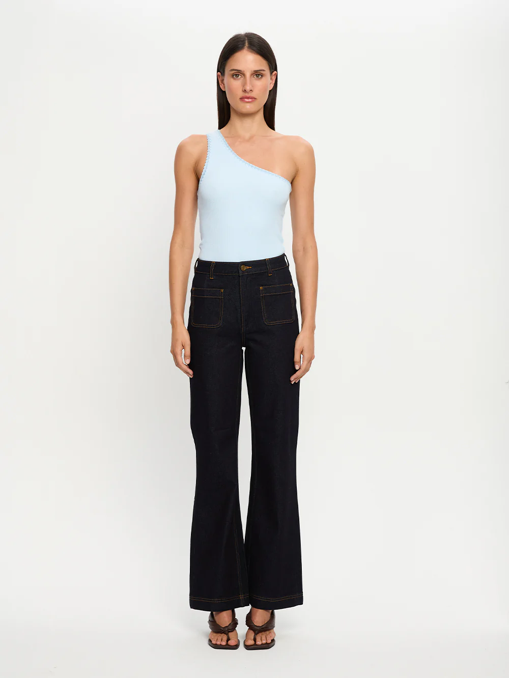Tallulah One Shoulder Tank - Image 4