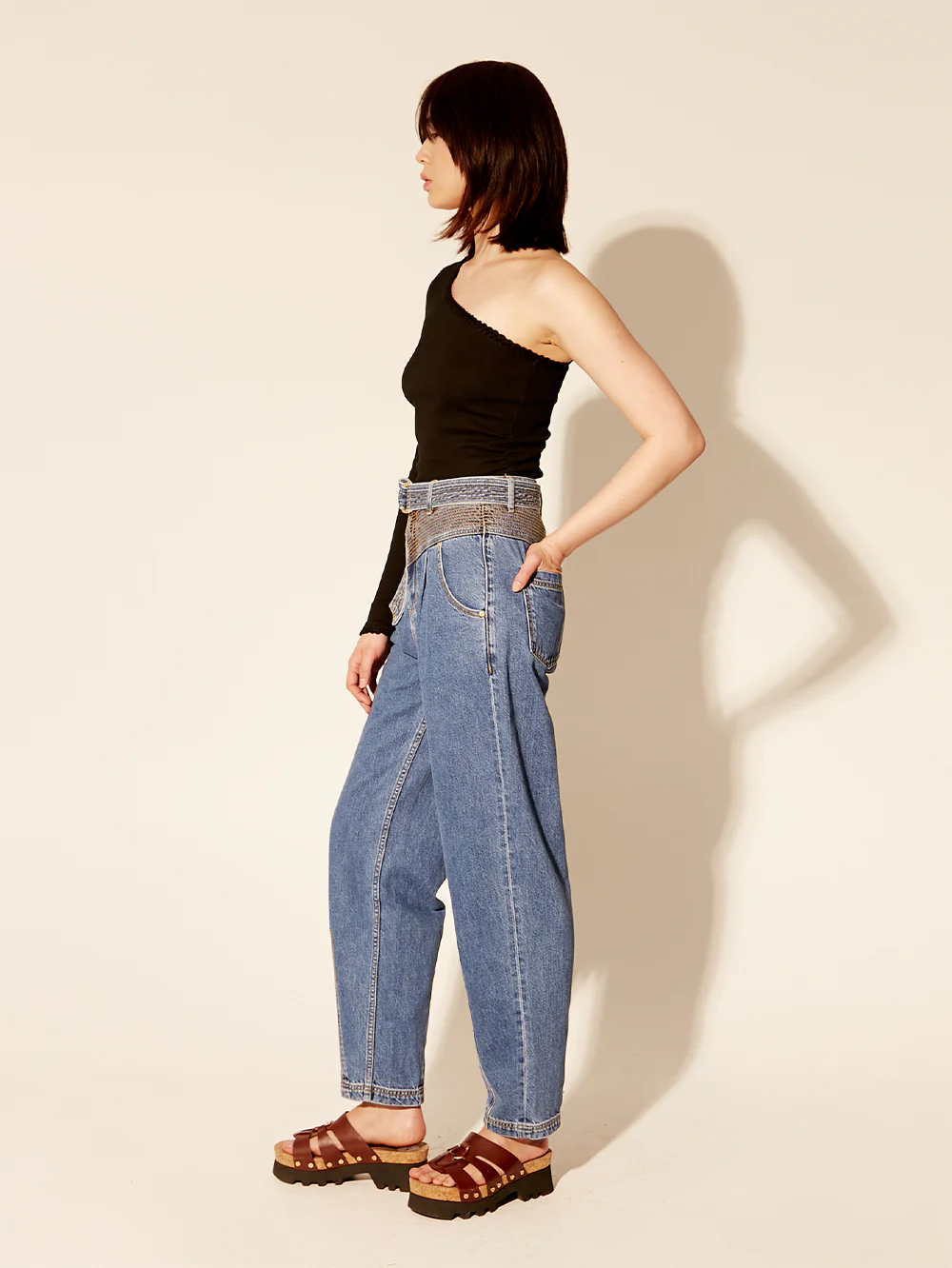 Tallulah One Shoulder Top - Image 3