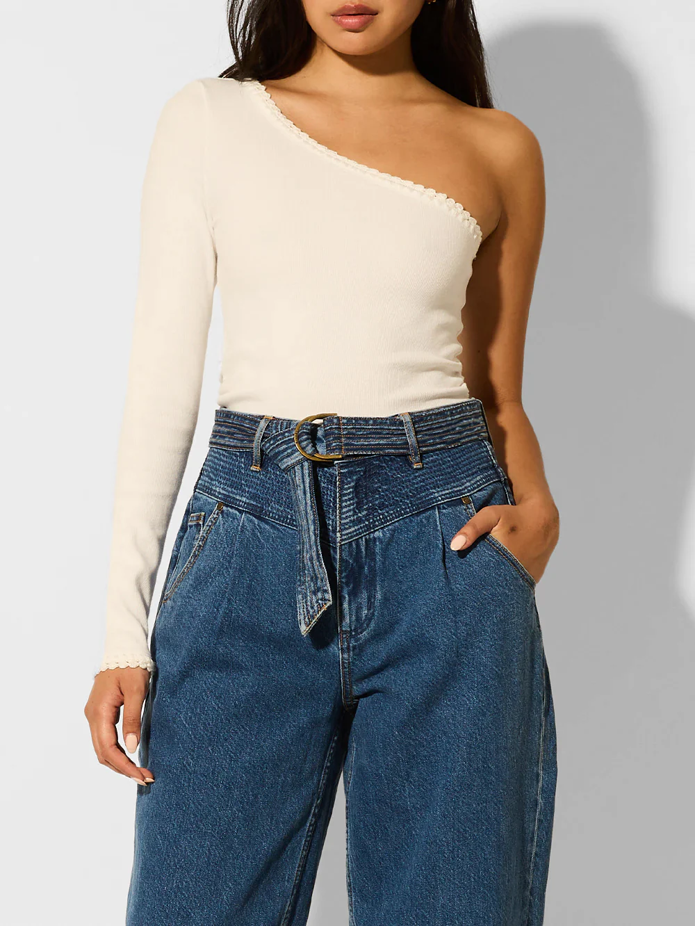Tallulah One Shoulder Top - Image 4