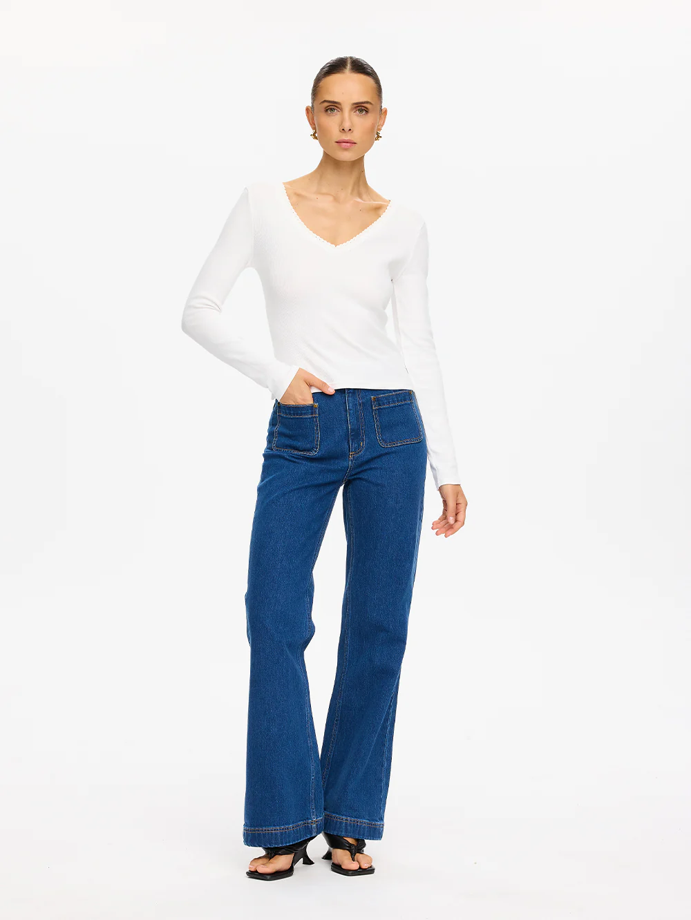 Tallulah V Neck Top - Image 7