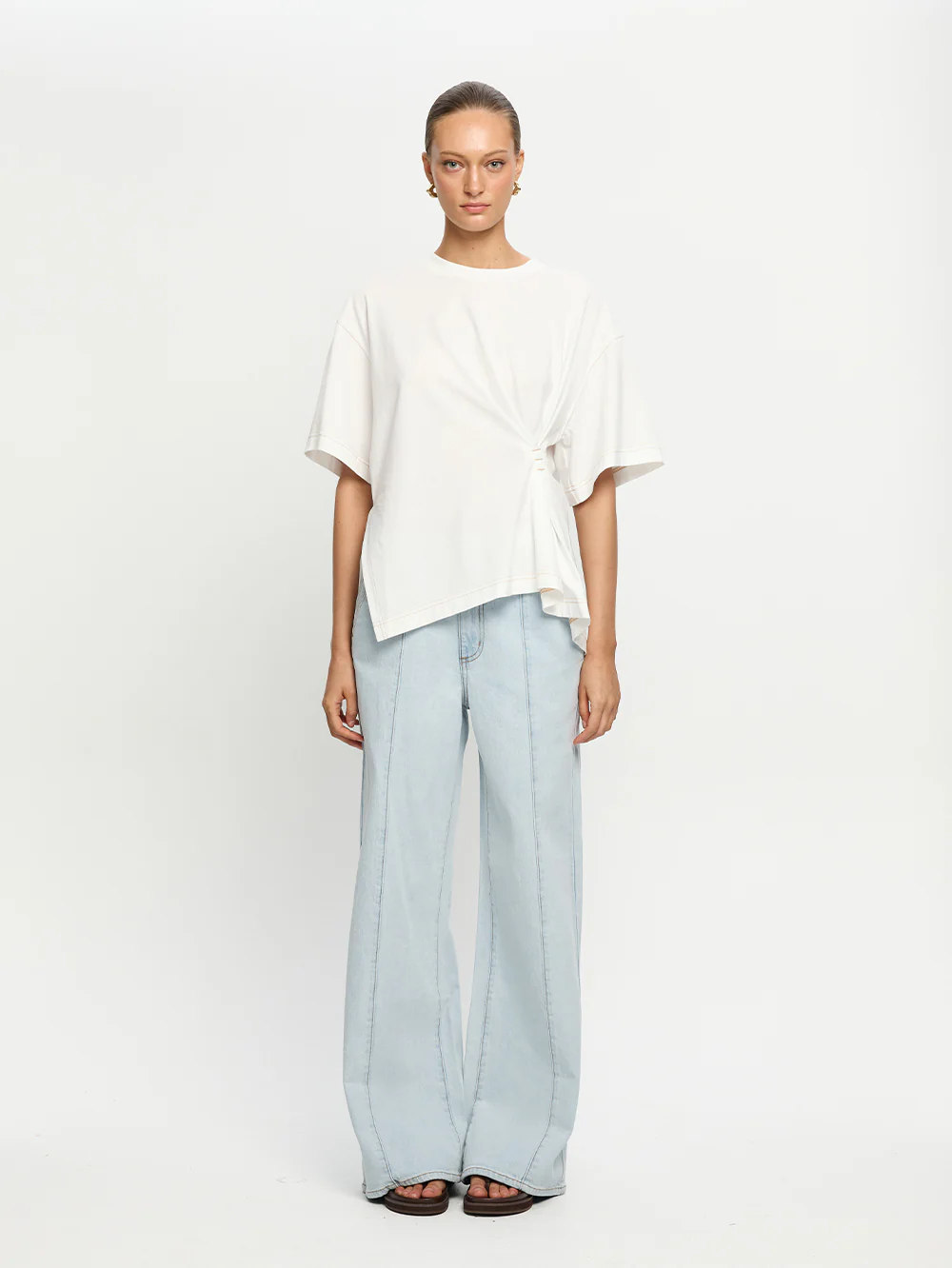 Vera Asymmetrical Tee - Image 6