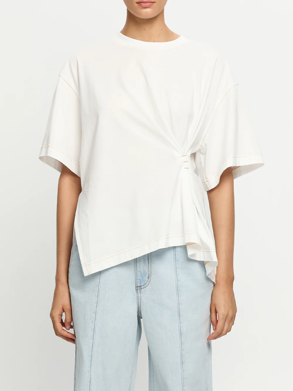 Vera Asymmetrical Tee - Image 7