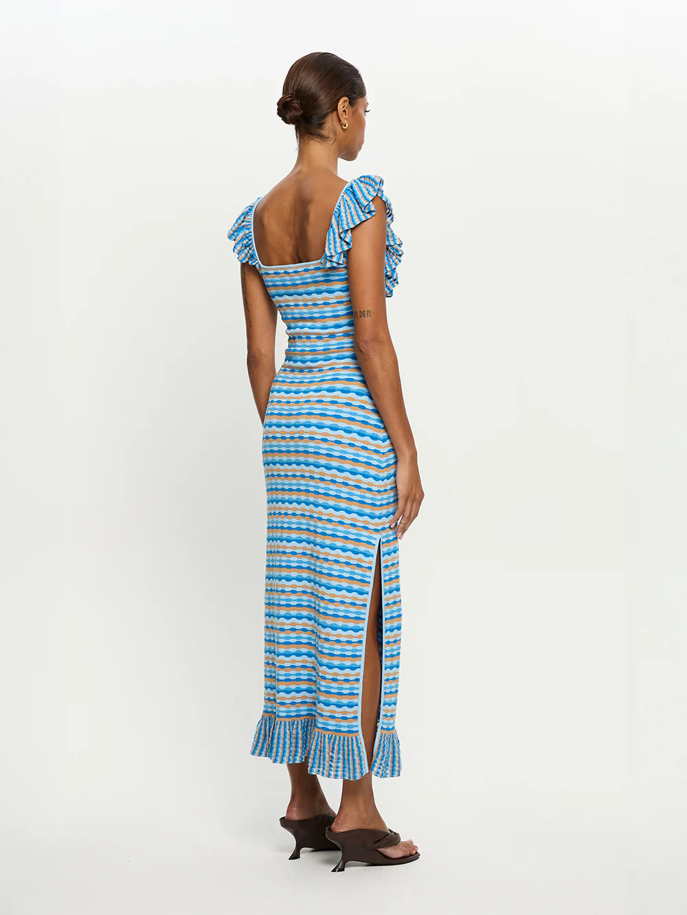 Viola Knit Maxi Dress - Image 4