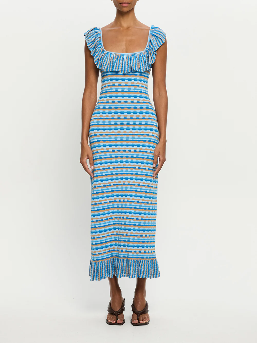 Viola Knit Maxi Dress - Image 6