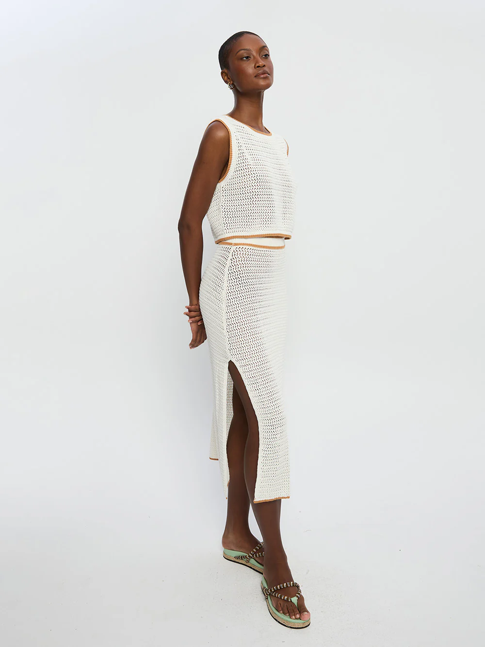 Vivi Knit Midi Skirt - Image 2
