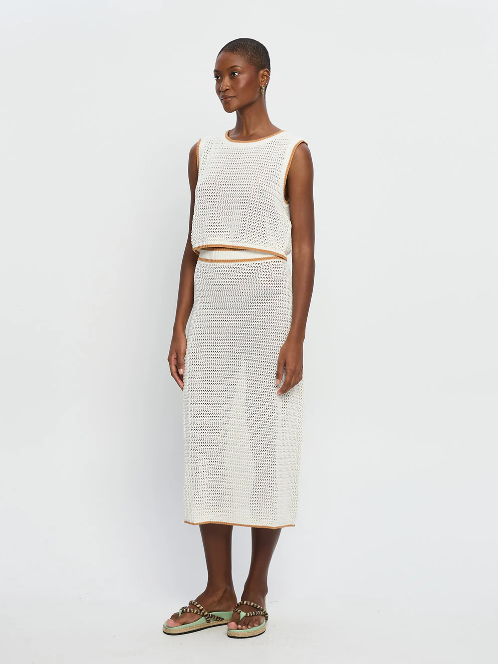 Vivi Knit Midi Skirt - Image 3