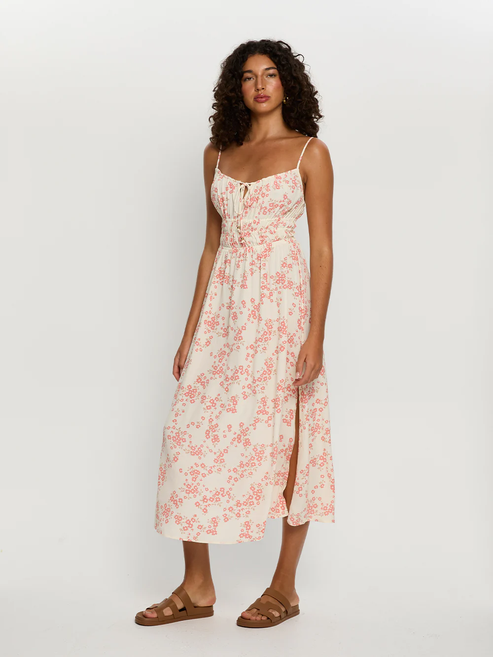 Zia Strappy Midi Dress