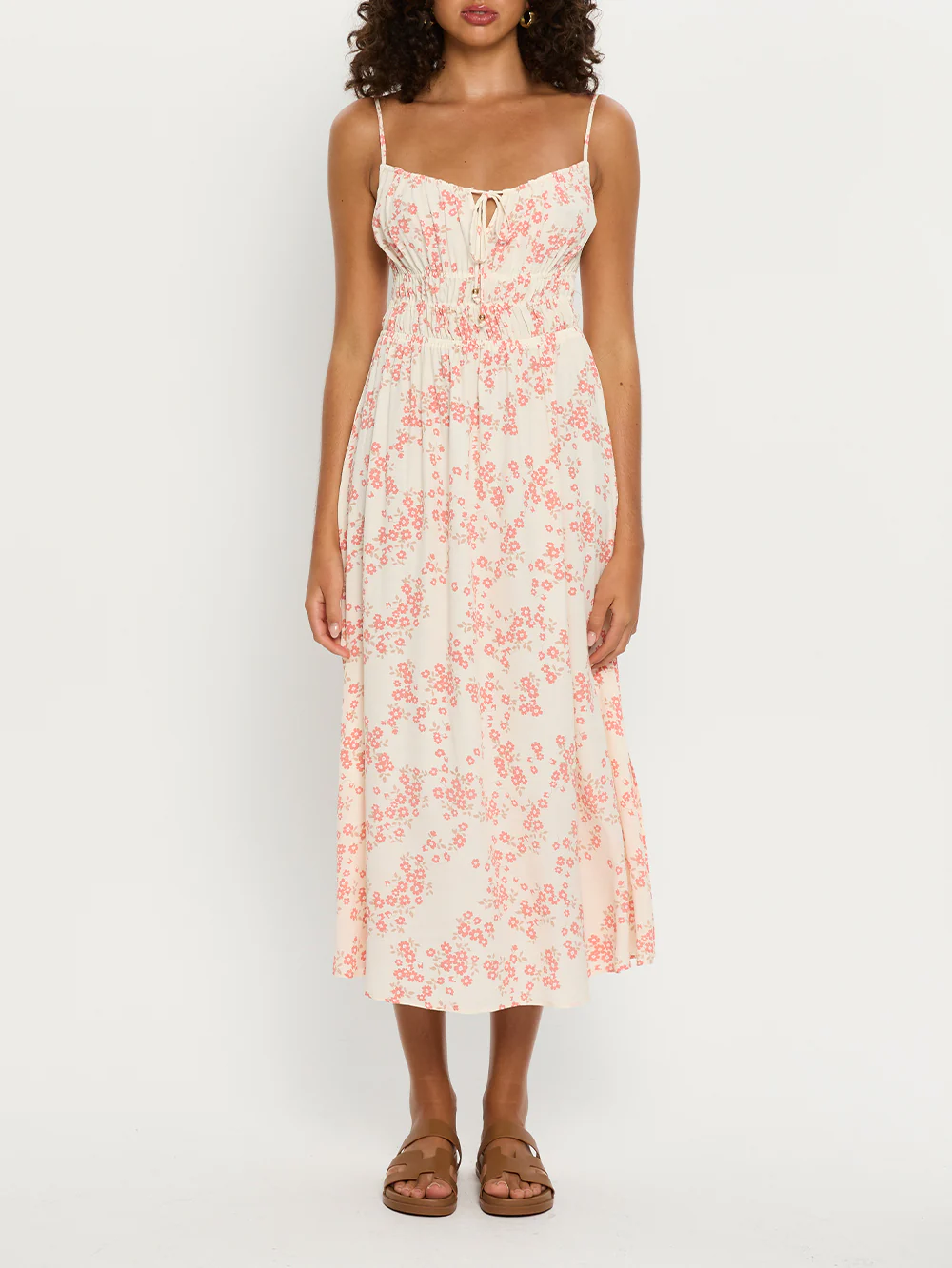 Zia Strappy Midi Dress - Image 2